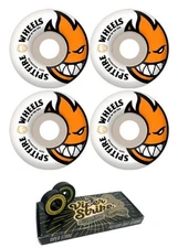 Spitfire Wheels Bighead Skateboard Wheels - 50mm 99a + bearings
