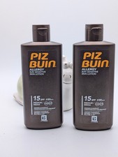 2 x PIZ BUIN Allergy Sun Sensitive Sun Protectin Lotion Sunscreen SPF 15 200 ml 39.98 per litre