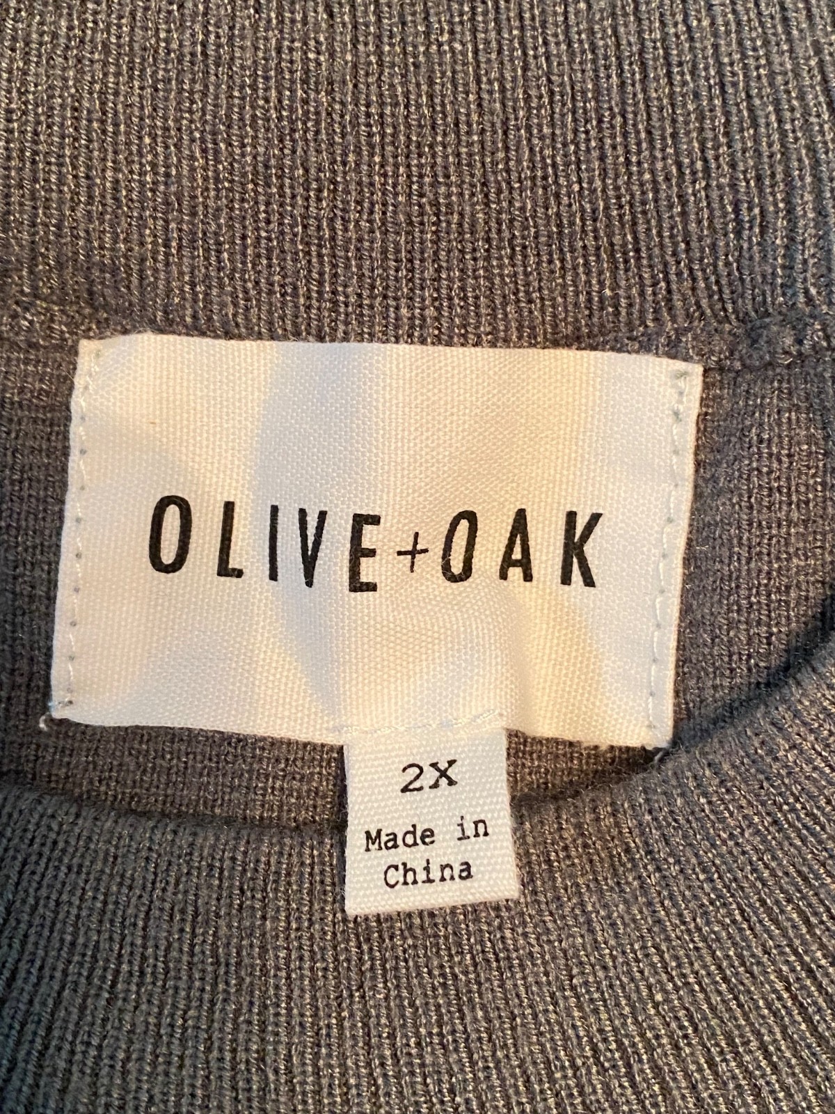 Olive and Oak Women Pullover Open Knit Shirt Size 2X sage green New soft