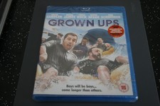 Image of Grown Ups (Blu-ray, 2011) Brand New. Cert 15.