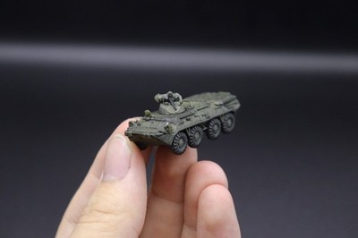 3D Printed 1/144 Soviet Union Btr-80A Armored Conveyor Vehicle Finished Product