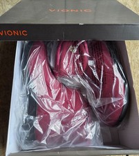 NEW in box Vionic Orthotic Suede Slipper Boots, Vanah, Size 9 Merlot