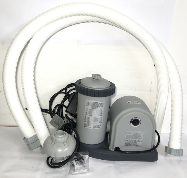 1500 gal hr Intex Filter Pump Krystal Clear Model 635T Above Ground