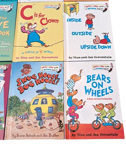 Bright & Early Beginner Books 14 Book Lot By Dr. Seuss The Berenstains & More - Picture 6 of 10