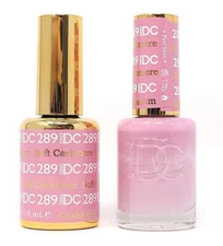 DND DC Soak Off Gel Polish + Matching Nail Lacquer - #289 Soft Cashmere