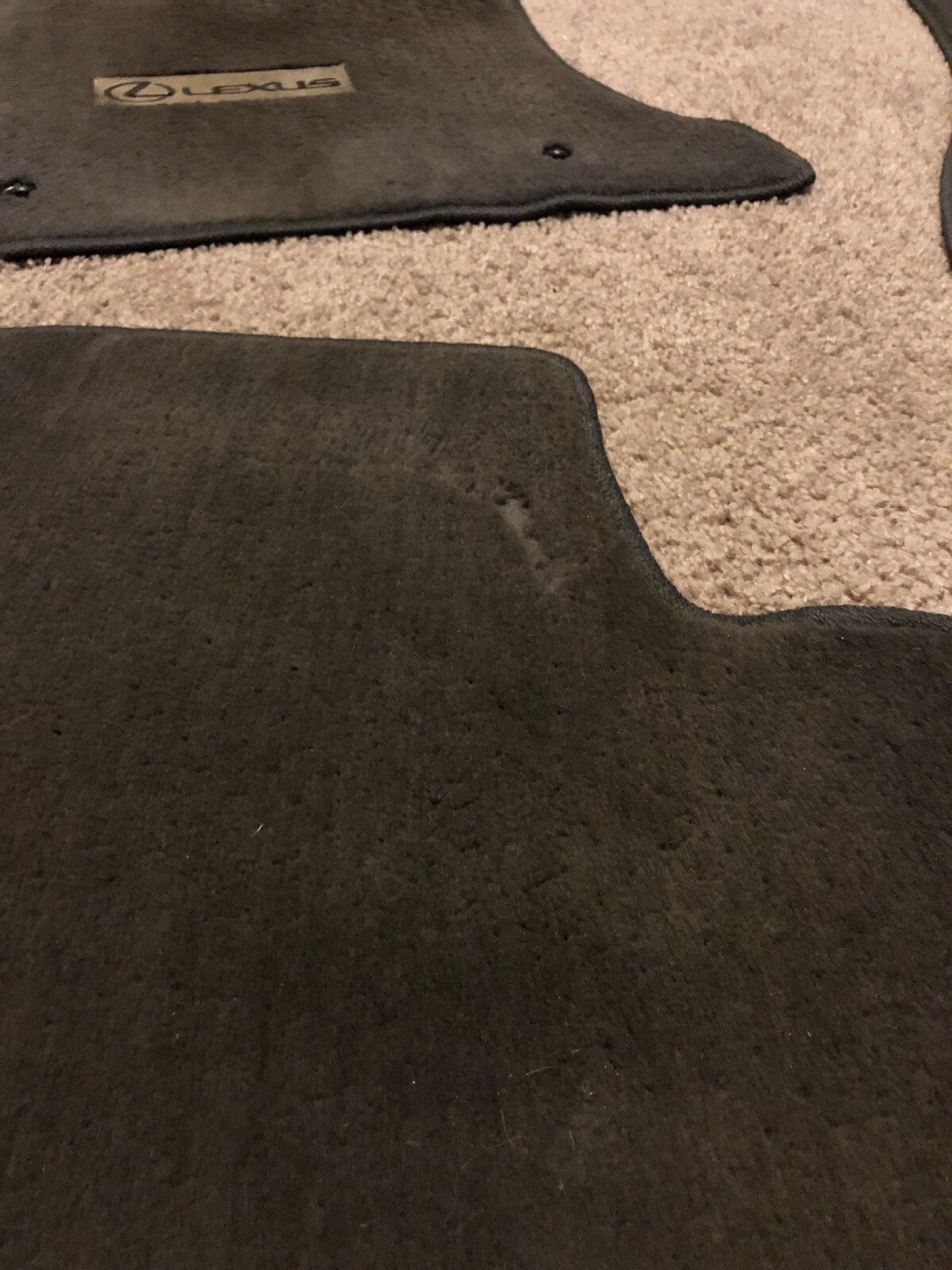 OEM Lexus IS250 Carpet Floor Mats (Gray) eBay