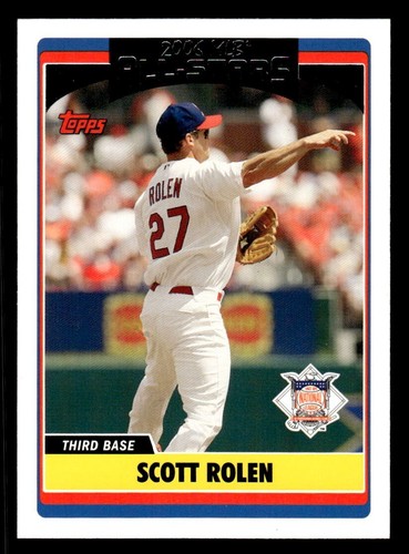 2006 Topps Updates & Highlights - All-Star Scott Rolen #UH255