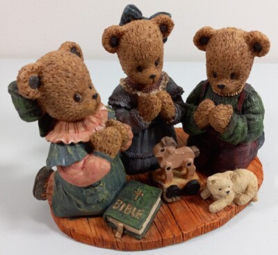 Young Berry Hill Bears Matthew 18:20 Figurine 