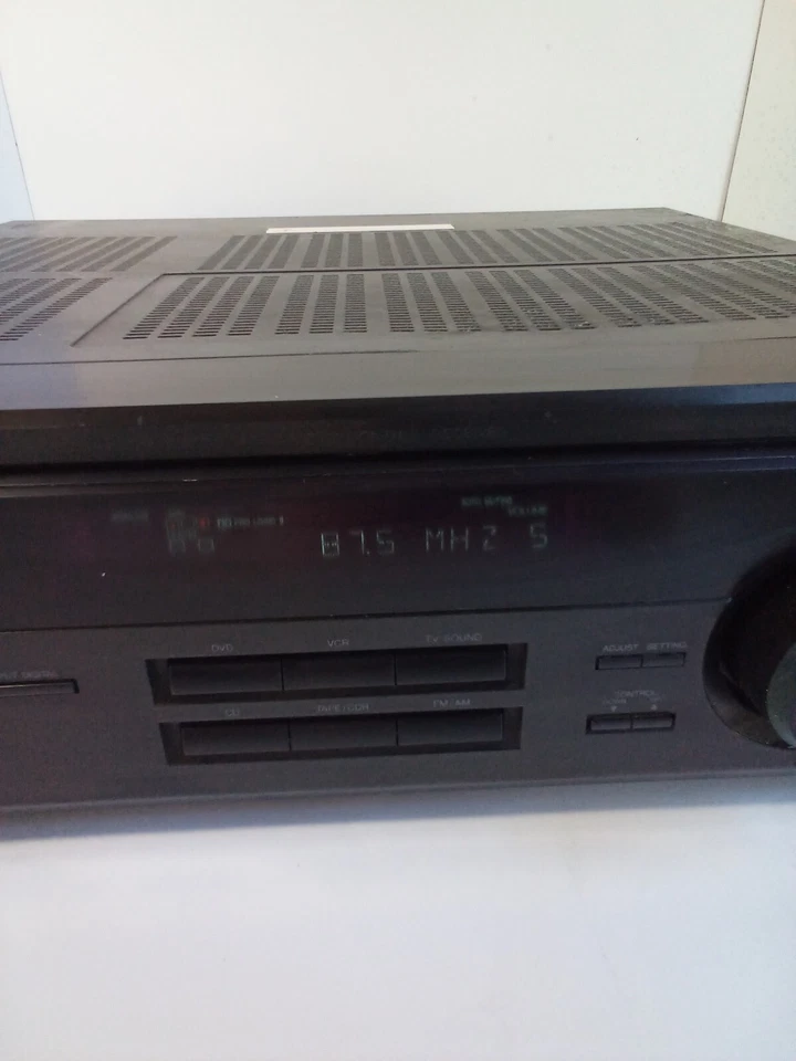 JVC A/V Control Receiver RX-5020V Dolby DTS AM FM stereo black 0609 - Image 3 of 4