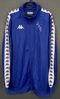 MEN'S KAPPA FC LEEDS UNITED 2018/2019 TRAINING JACKET SOCCER FOOTBALL SIZE XL