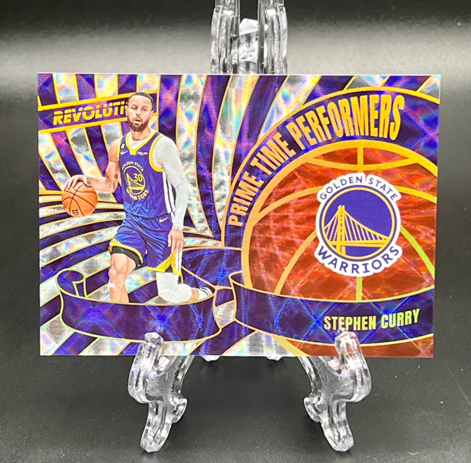 2023-24 Revolution STEPHEN CURRY Prime Time Performers #1 CASE HIT SSP Warriors