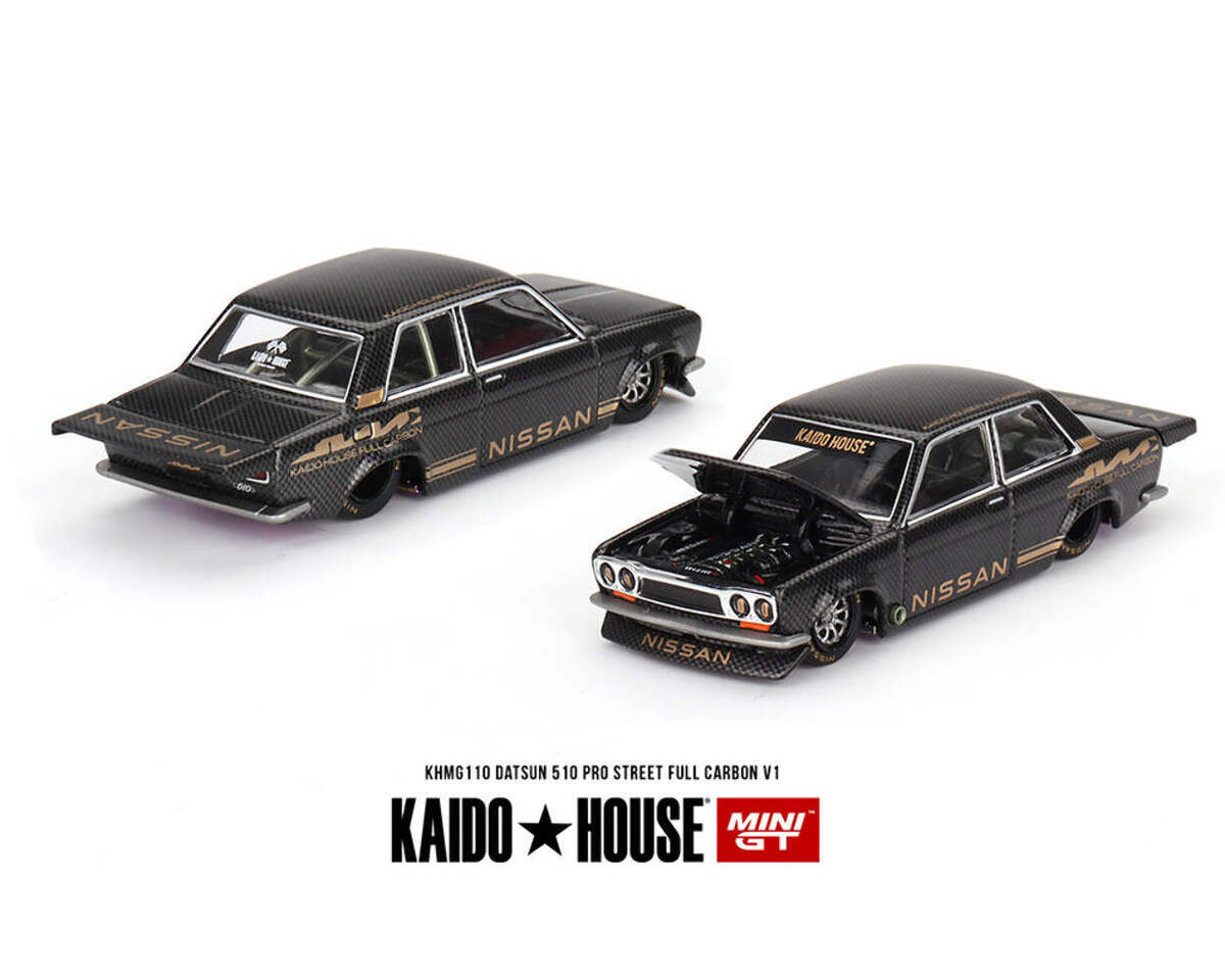 独特な 【送料無料】 Mini x House Kaido GT V1 Carbon Full Street Pro 510 Datsun ミニカー