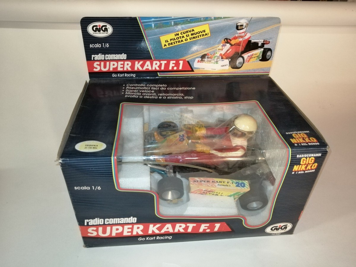 Gig Nikko Super Kart F1 Vintage Rc