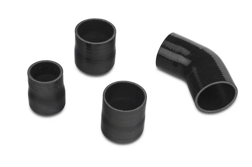 SR Performance Intercooler Charge Pipe Kit; Polished 2015-2023 Ford Mustang Eco - Image 3 of 4