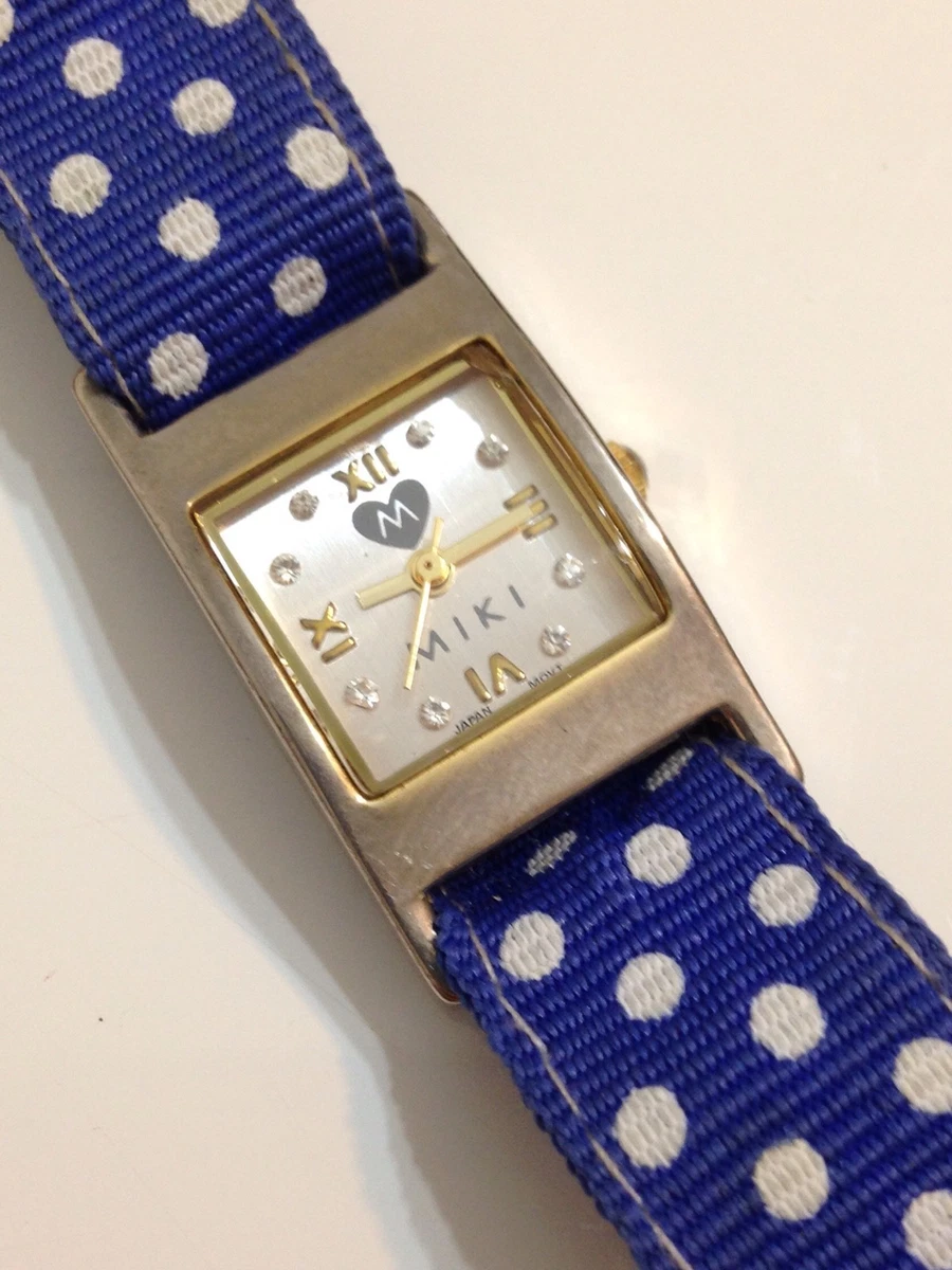 Miki Ladies Designer Good Condition Working Quartz Watch eBay