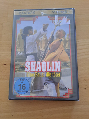 DVD Film Shaolin Eine Faust die tötet Eastern Master NEU veschweißt TOP