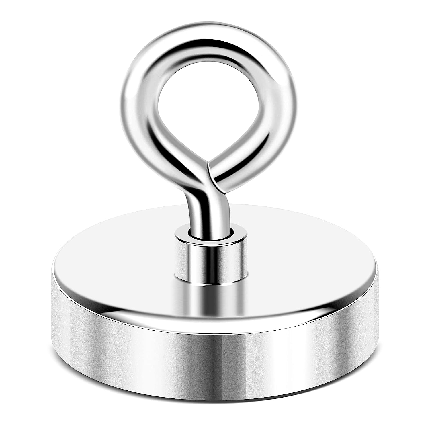 Fishing Magnets, 200 Lbs(90 KG) Pulling Force Rare Earth Magnet with ...