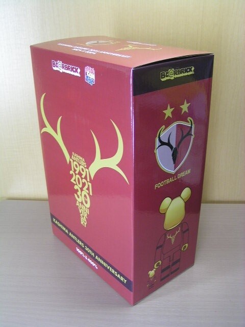 BE@RBRICK KASHIMA ANTLERS 30th ANNIVERSARY 100% & 400% 2 BE@RBRICK KASHIMA ANTLERS 30th ANNIVERSARY 100% & 400% 2