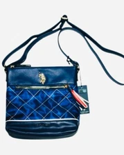 U.S. Polo Assn cross-body blue navy bag purse Shoulder Bag Crossbody New NWT