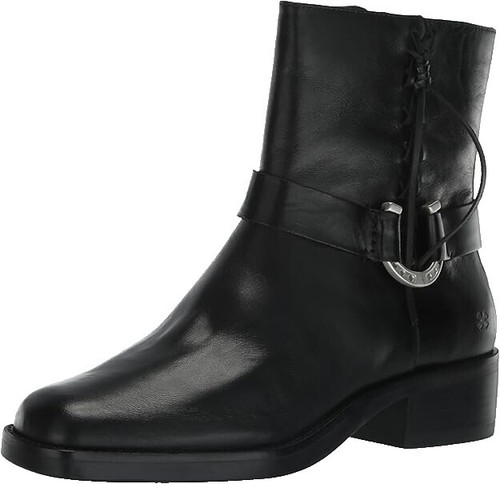 MENS FRYE BLACK SQUARE TOE MOTORCYLE BIKER TRUCKER BOOTS 11 M VINTAGE FRYE BLACK SQUARE TOE MOTORCYLE BIKER TRUCKER BOOTS 7 M MADE  main image 4