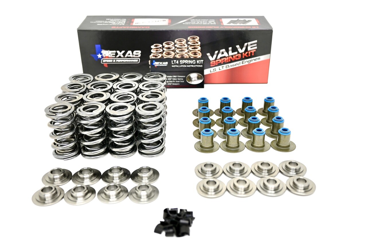 Texas Speed Gen V LT4 .660" Dual Valve Spring Kit w/ Titanium Retainers