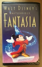 Fantasia VHS 1991 Masterpiece #1132 limited version Disney film clamshell case