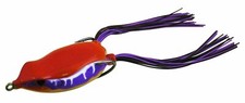 Spro Bronzeye Frog Jr 1/2 Oz 60mm Top Water Barney Double 3/0 Hook