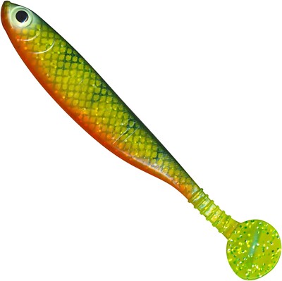 FTM Seika Pro Speed Shad - Gummifisch für Zander & Barsch- Großpackung 84 Stück