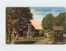 Postcard Old Matts Cabin Shepherd Of The Hills Country Branson Missouri USA