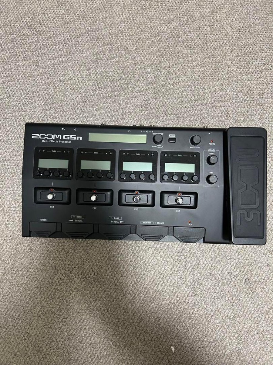 Zoom G5N Multi Effects Processor Effect Pedal For Electric