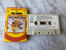 The Kinks Golden Hour Of The Kinks CASSETTE Tape UK IMPORT ZCGH 501 RARE OOP 