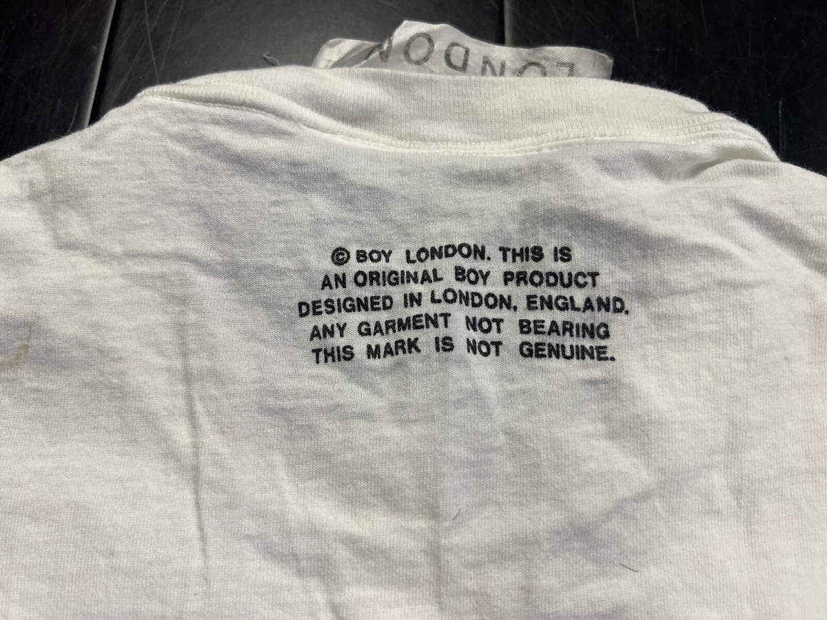 Vintage Original Boy London Peace Posse T-Shirt Adult Size Large 