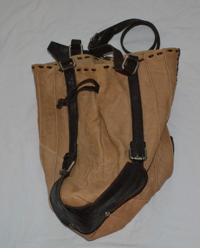 Borsa A Spalla Tote Unica In Vera Pelle Auth.Ermanno Scervino - Foto 3 di 5