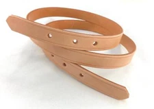 Pair of Vachetta VegTan Replacement Straps fits Louis Vuitton MM/GM Bucket Bags