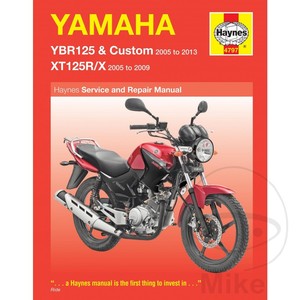 Yamaha XT 125 X 2005 Haynes Service Repair Manual 4797 | eBay