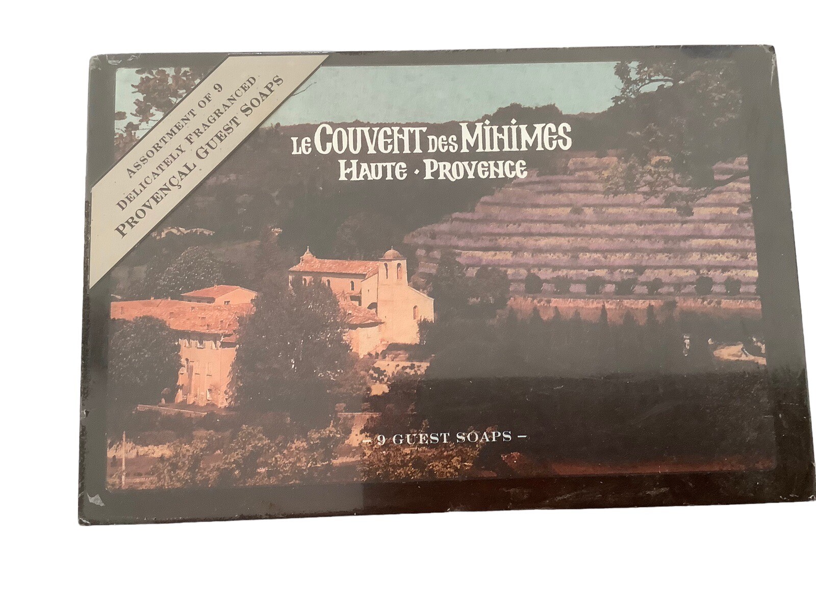 Le Couvent Des Minimes Haute Provence Guest 9 Soap Bars In NEW Sealed Wooden Box