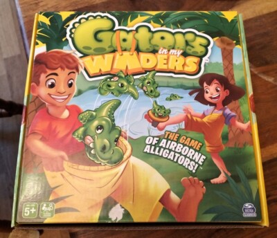Gators In My Waders Spiel KINDERSPIEL KOMPLETT SCHÖNER ZUSTAND FAMILIENSPASS RAR