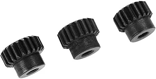 Set di 4 pignoni in acciaio 18T 19T 20T 21T 48DP per veicoli RC 1:10 - metallo - Immagine 2 di 4