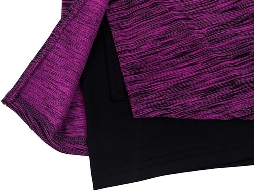 Cucuchy Womens Running Yoga Shorts Double-Layer Athletic Workout Pants with Pock - 第 4/6 張圖片