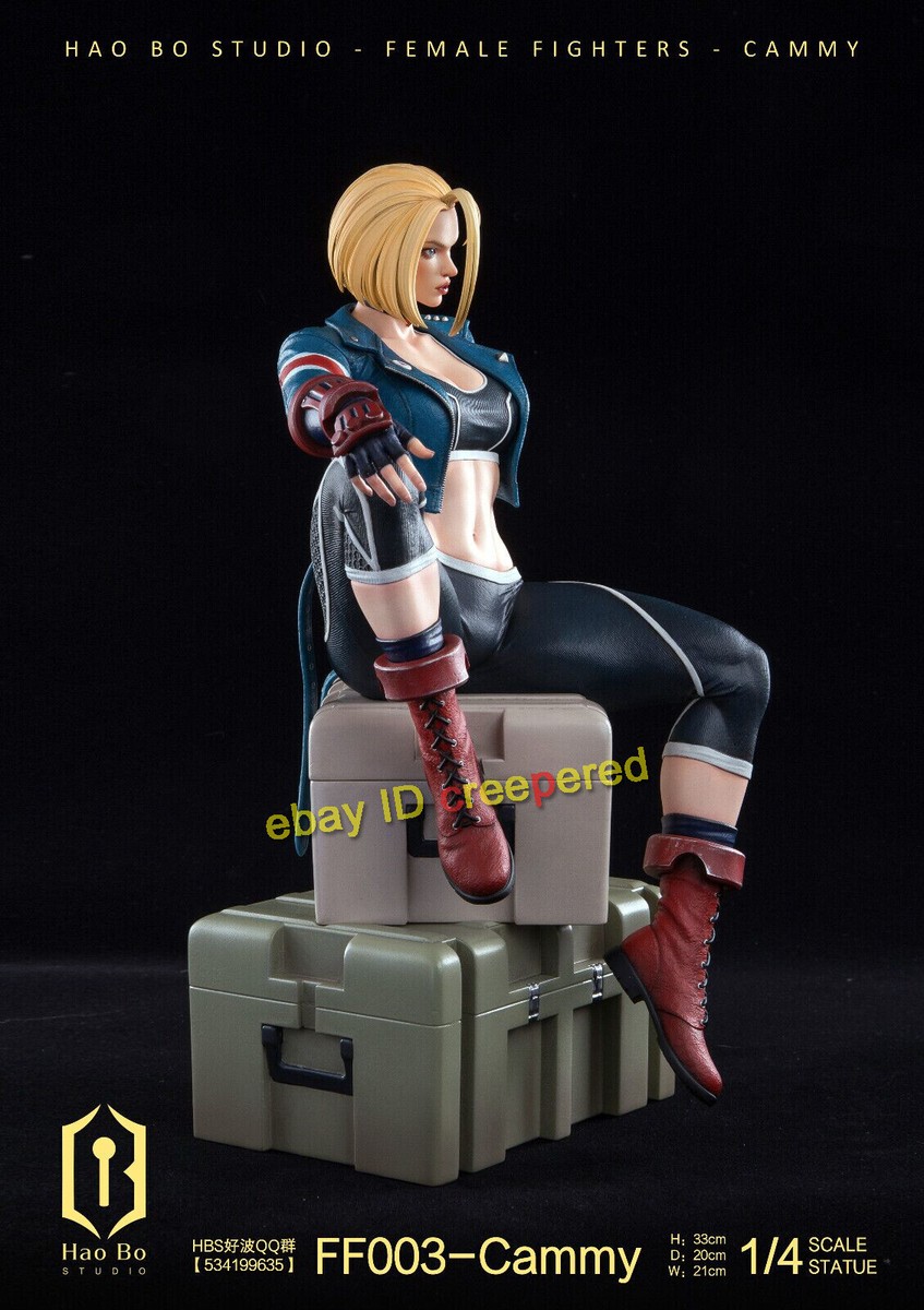 HBS/HAO BO Studio Cammy キャミィ　1/4 スタチュー HaoBo Studio Cammy Fighter Statue 1/4 Scale Resin Statue Normal IN