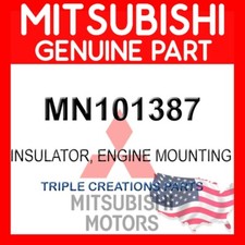 MN101387 Genuine Mitsubishi Bracket Eng Rr Roll Stopper OEM