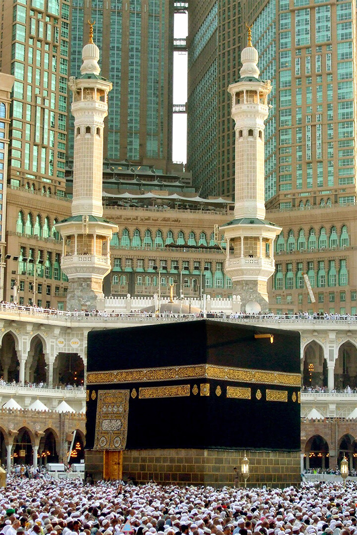 Islamic Mosque Kaaba Print Muslim Painting Wall Art Home Decor