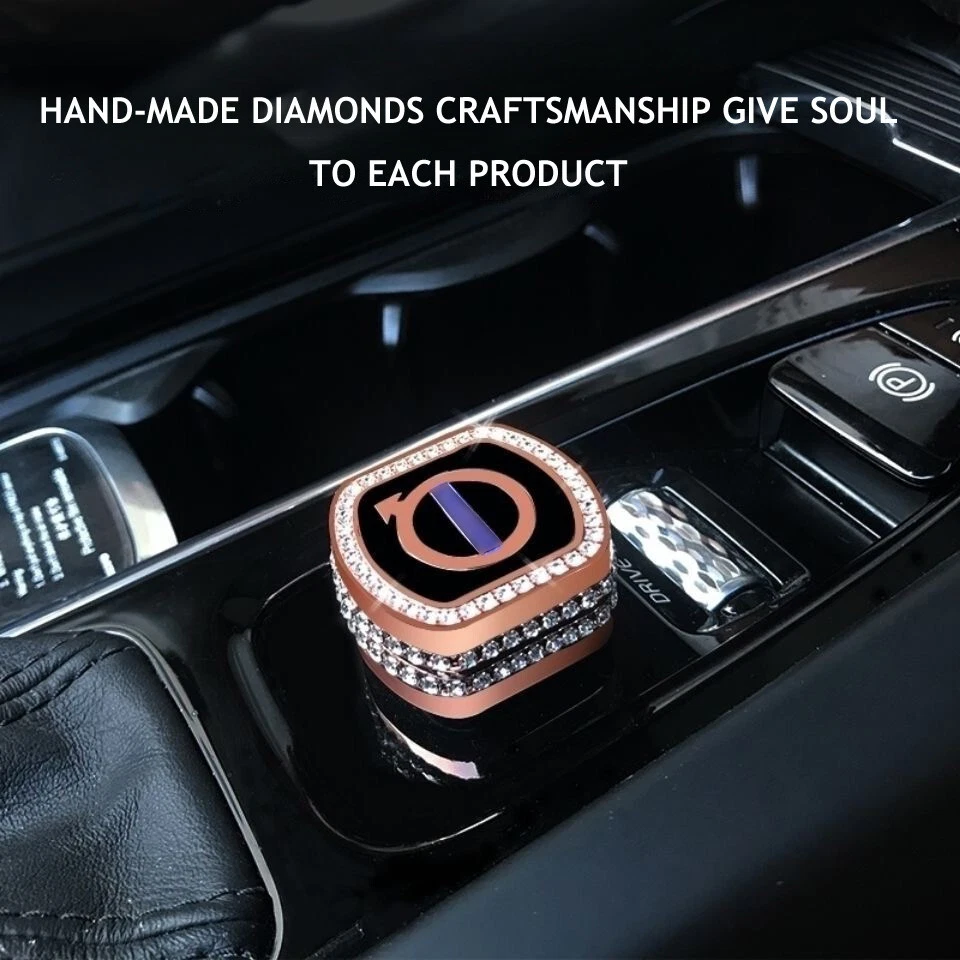 Engine Start/Stop Button Cover Trim For Volvo XC60 XC90 S90 S60 V90 Accessories Foto 3 de 4