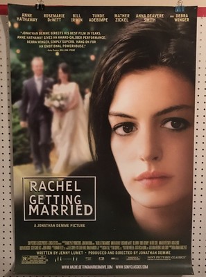 Original Movie Poster Rachel Getting Married Single Sided 27x40