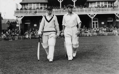 Cricket Circa 1930 Australian Sj Mccabe And Wh Ponsford Old Photo