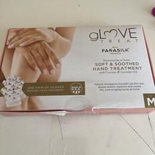 Glove Treat Moisturizing Paraffin Therapy Gloves 1 Pair 4 Treatments in One 