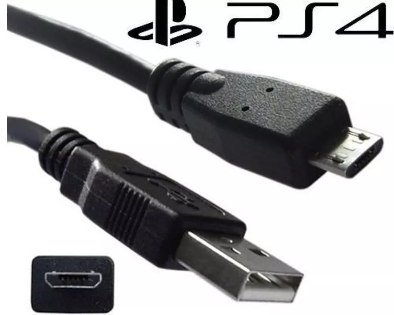 Cable de Mando de PlayStation 4 Micro USB Dualshock 4 PS4 Play 4 ¡ENVIO  GRATIS!