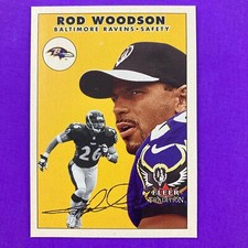Rod Woodson 2000 Fleer Tradition Card #244 Baltimore Ravens