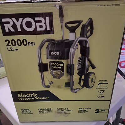 #ad #ad RYOBI RY142022 2000PSI Electric Pressure Washer OPEN BOX PROMO DEAL $159.00
