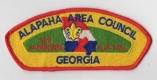 89 Jamboree Alapaha Area Council JSP-Georgia A.P. Hill RED Bdr. [KY-3769]